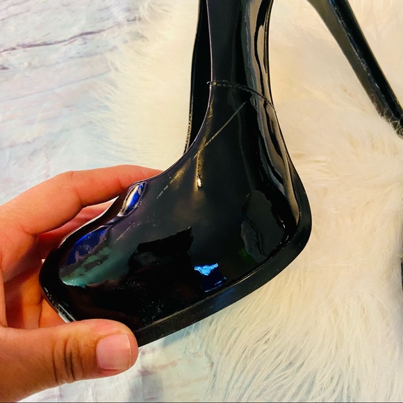 Kelsi Dagger black platform pumps sz7.5 - Picture 5 of 9